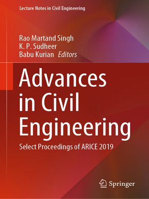 cover image of Advances in Civil Engineering
